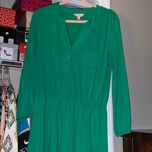 Kelly green Lilly Beckett dress
